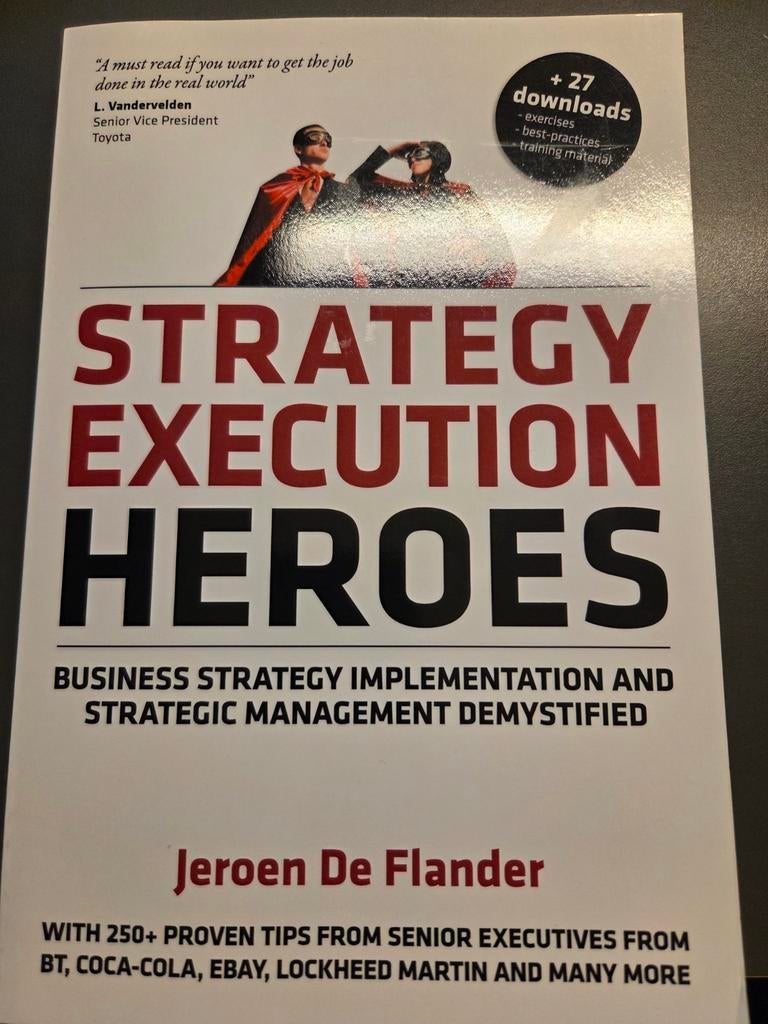 Jeroen De Flander - Strategy Execution Heroes, Enlèvement, Jeroen De Flander