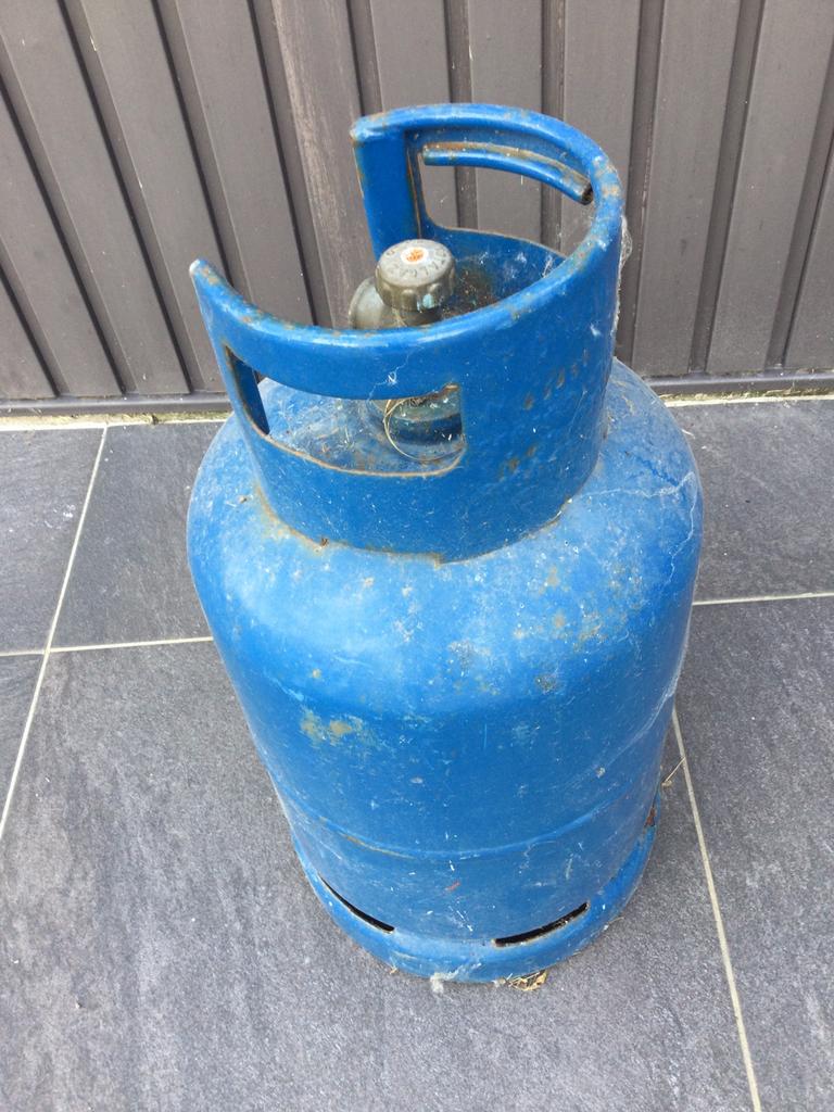Lege gasfles, Caravans en Kamperen, Kampeeraccessoires, Ophalen of Verzenden, Gebruikt