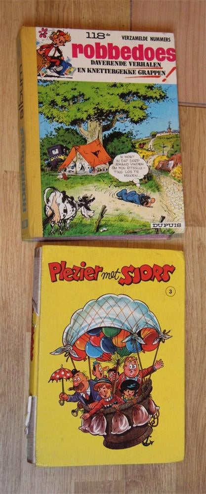 verzamel albums  robbedoes en Sjors, Enlèvement