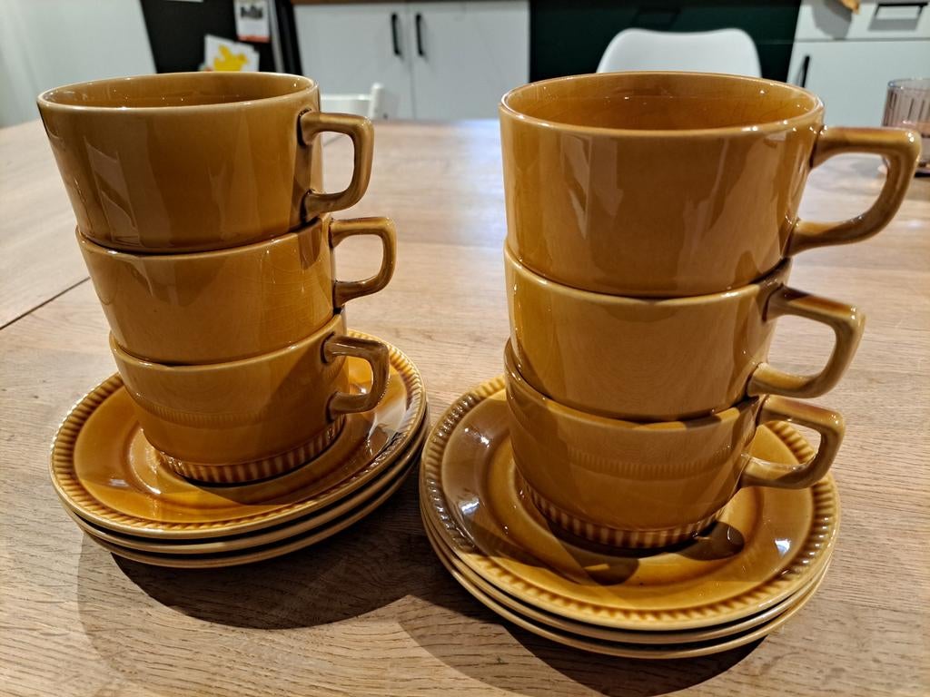 Boch koffietasjes, Ophalen