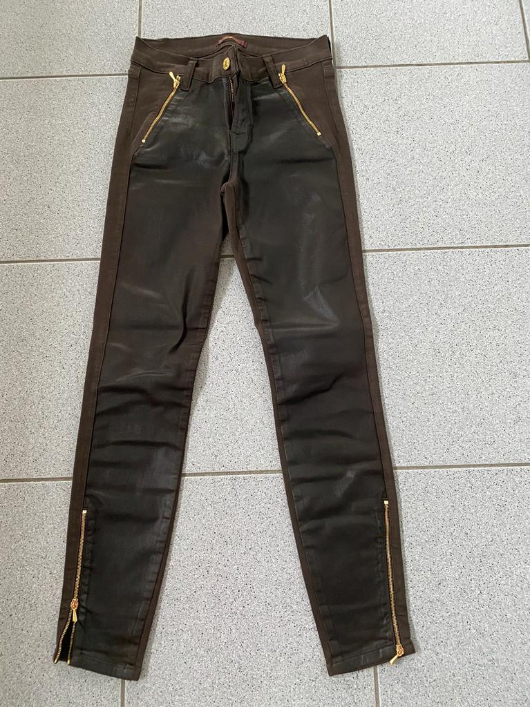 Donkerbruine jeansbroek van 7 for all mankind. Maat 26, Enlèvement ou Envoi, Comme neuf