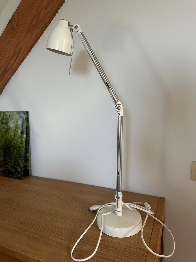 Ikea Trål bureaulamp, Huis en Inrichting, Lampen | Tafellampen, Ophalen, Zo goed als nieuw, Metaal