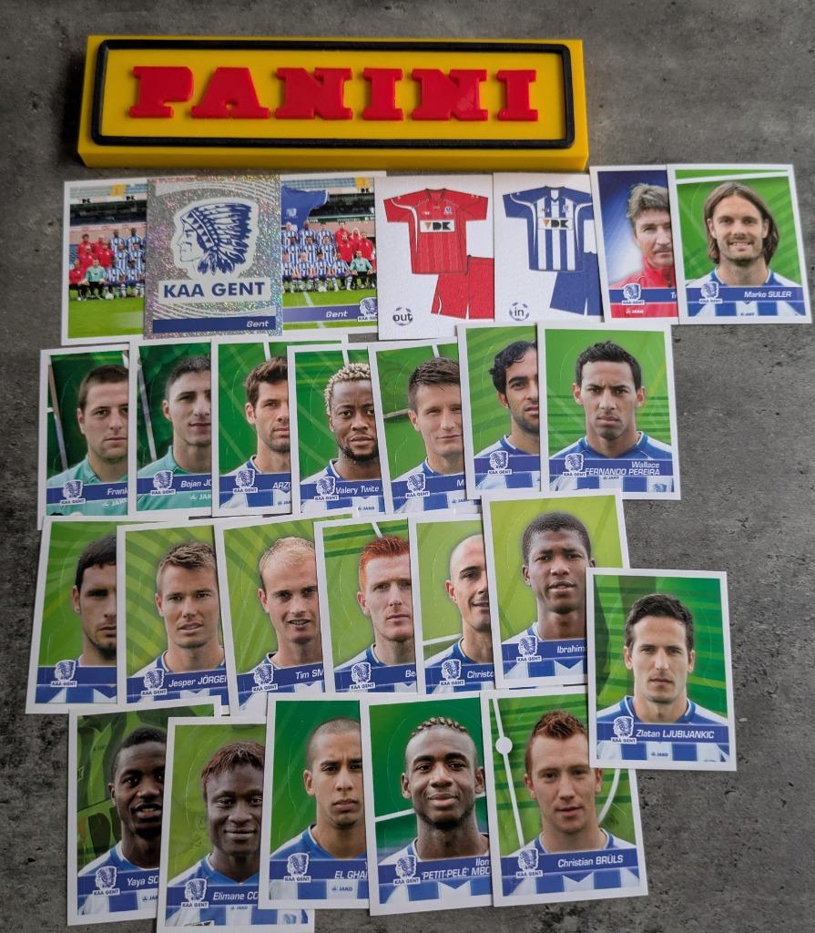 PANINI FOOTBALL 2012 26X STICKERS :  AA GENT  GANTOISE, Verzenden, Nieuw