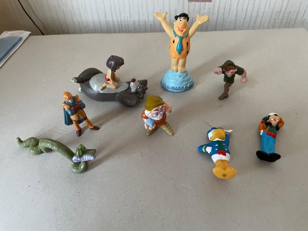 Lot de figurines Disney, Enlèvement ou Envoi, Donald Duck, Utilisé, Statue ou Figurine