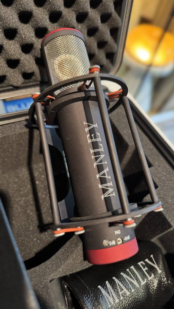 Manley Reference Cardioid Tube Micro - nieuw €3500, Ophalen, Zo goed als nieuw, Studiomicrofoon