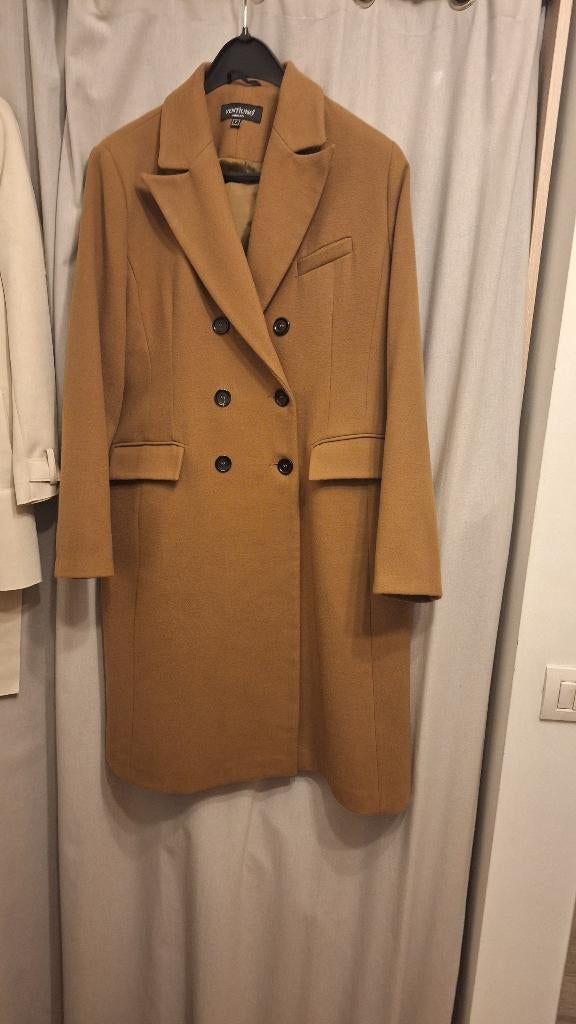 Dames mantel, Kleding | Dames, Jassen | Winter, Ophalen, Bruin, Valentine, Maat 42/44 (L)