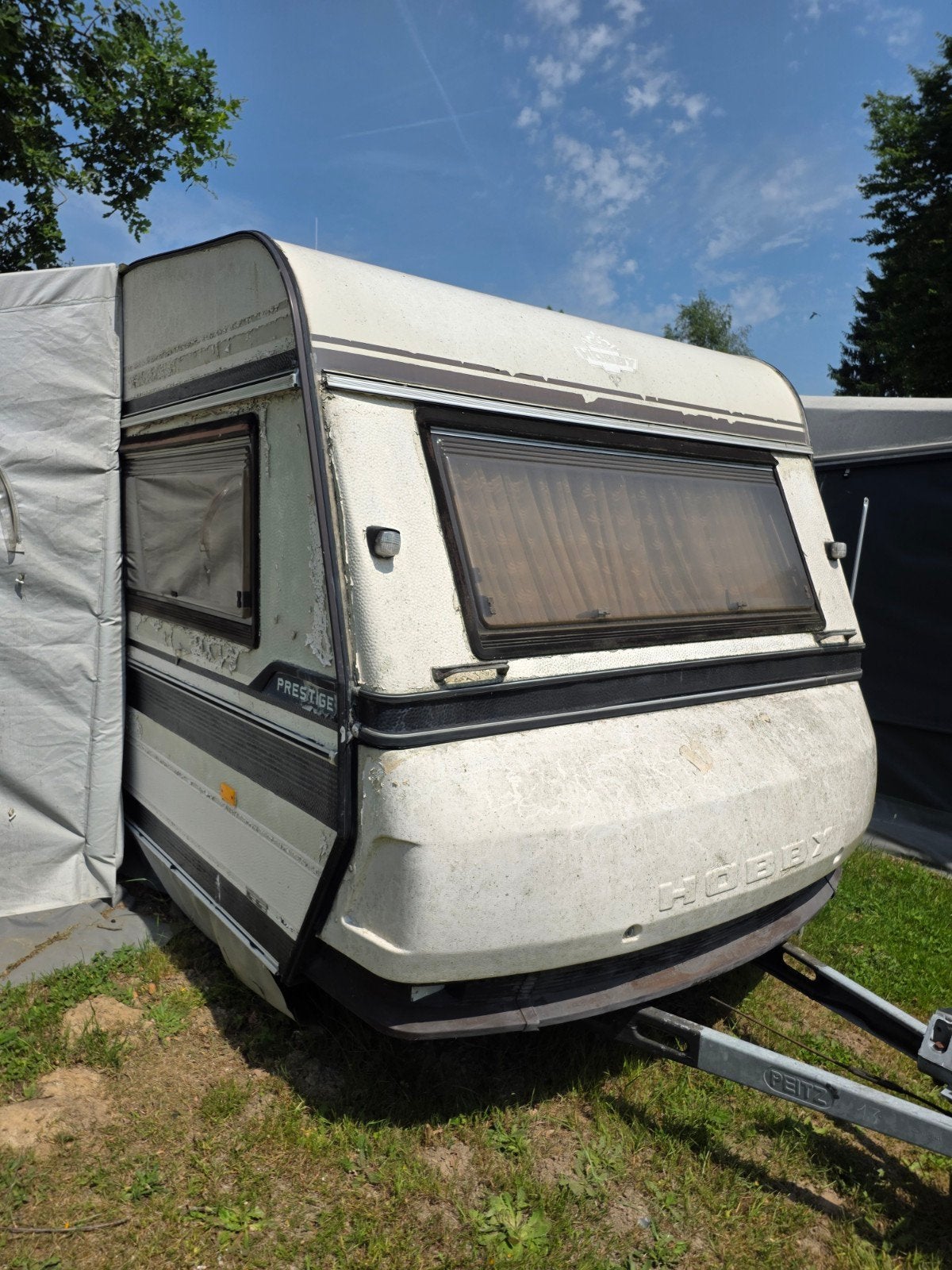 Hobby 400t, Caravans en Kamperen, Caravans, Particulier, tot en met 2, 750 - 1000 kg, Rondzit, Hobby, Ophalen