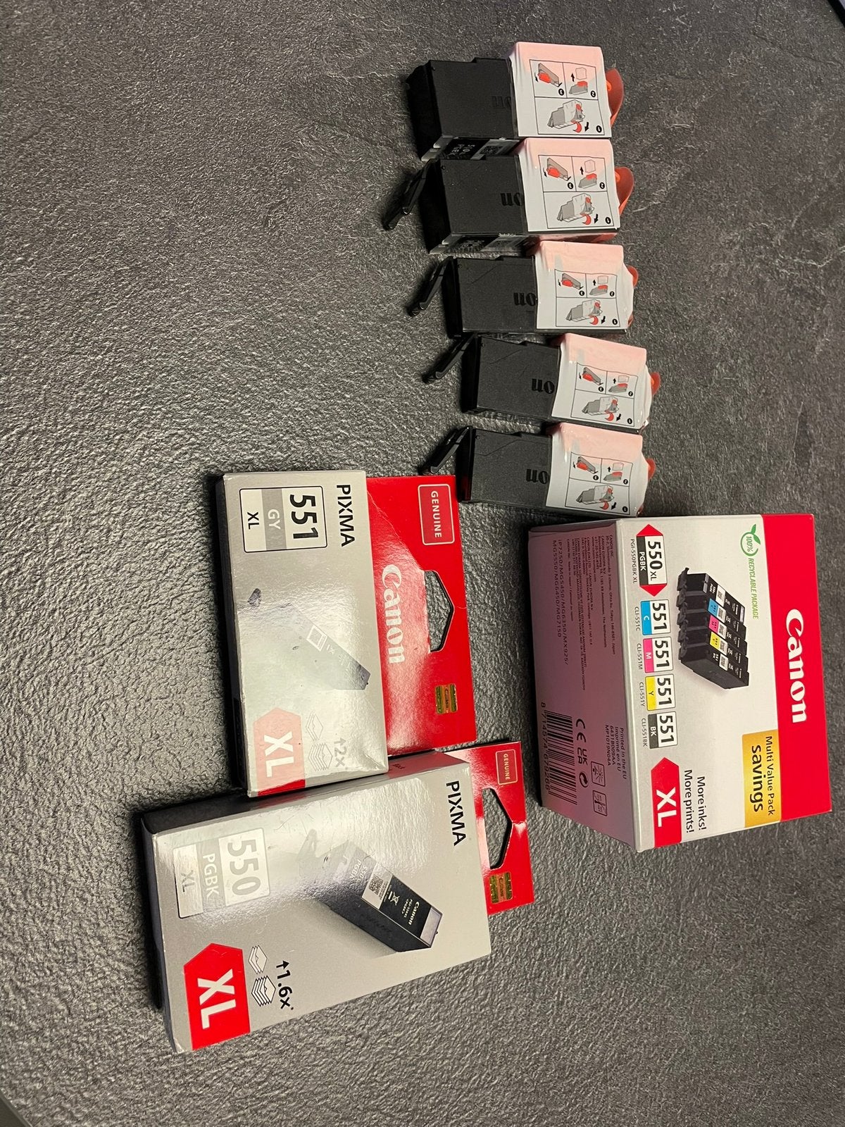 Nouvelles cartouches d'encre pour l'imprimante Cannon, Enlèvement ou Envoi, Neuf