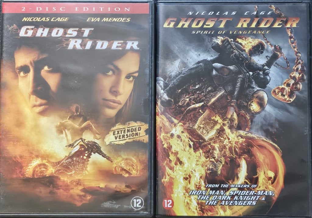 Ghostrider (2007) & Ghostrider: Spirit of Vengeance (2011), Engels, Nederlands, Actie, Ophalen of Verzenden