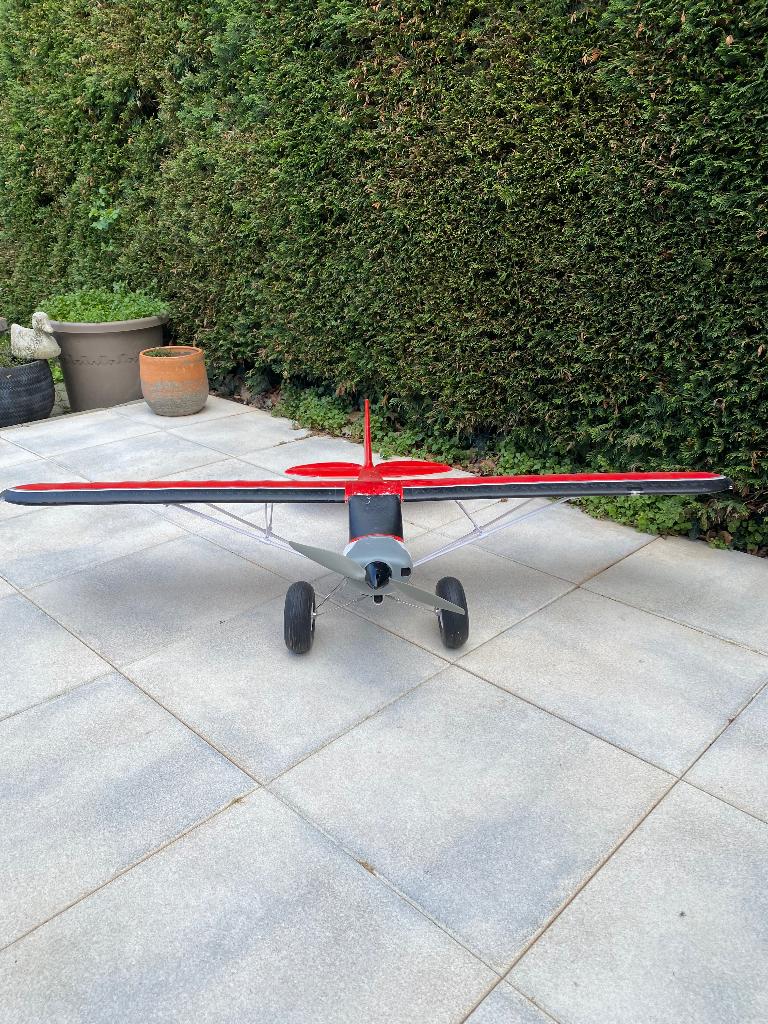 Fms PA-18, Hobby en Vrije tijd, Modelbouw | Radiografisch | Vliegtuigen, Ophalen, Gebruikt, Elektro, RTF (Ready to Fly)