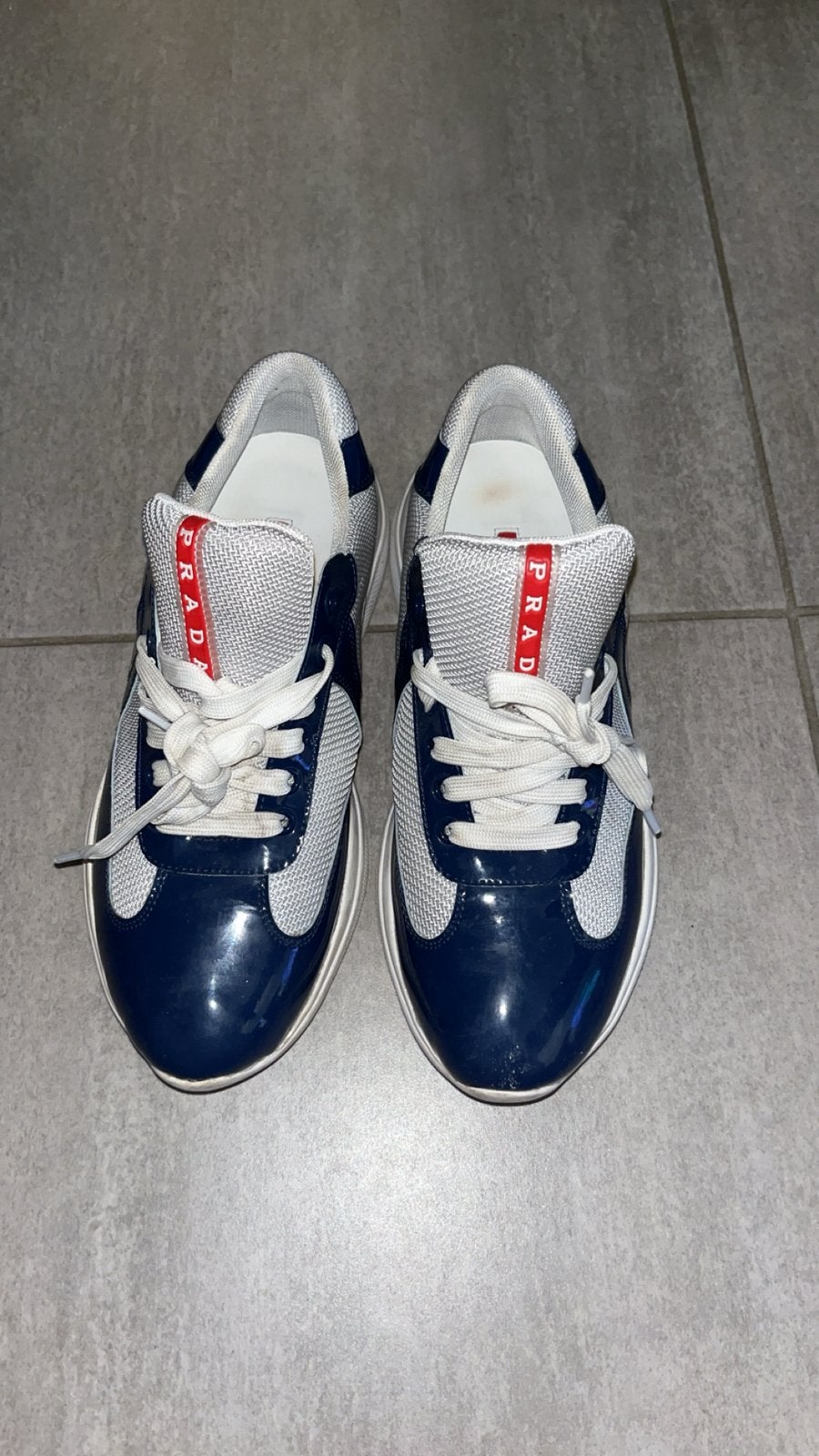 Prada cups blauw, Ophalen, Zo goed als nieuw, Blauw