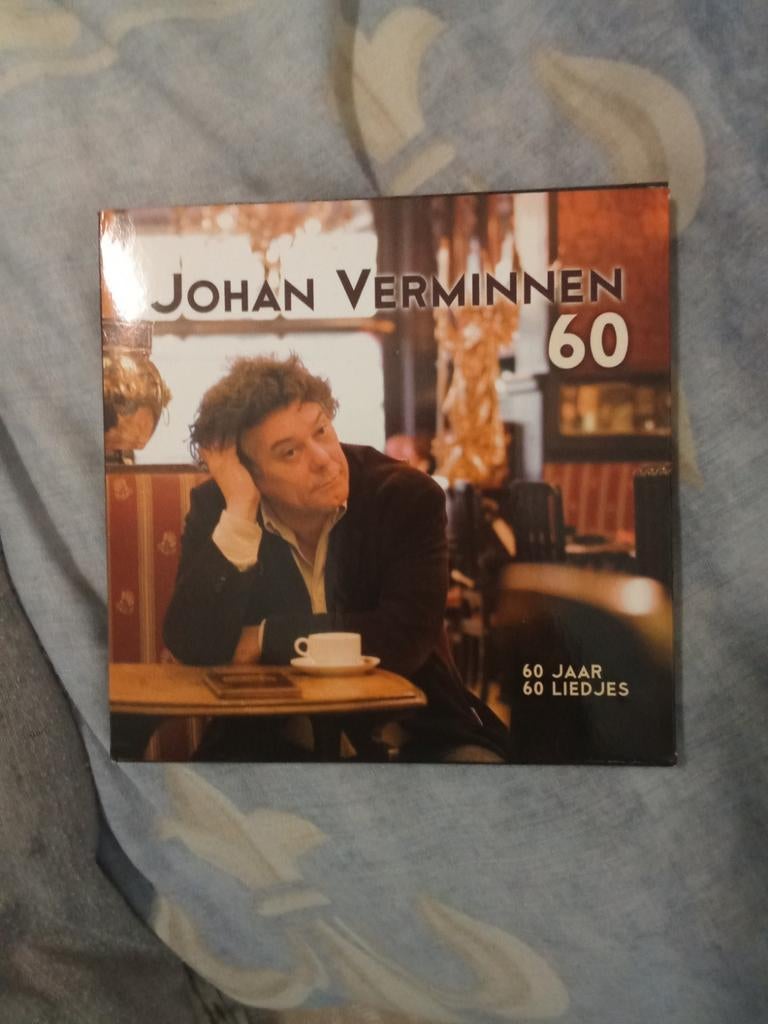 Johan Verminnen 60, CD & DVD, CD | Néerlandophone, Enlèvement ou Envoi, Comme neuf, Chanson réaliste ou Smartlap, Coffret