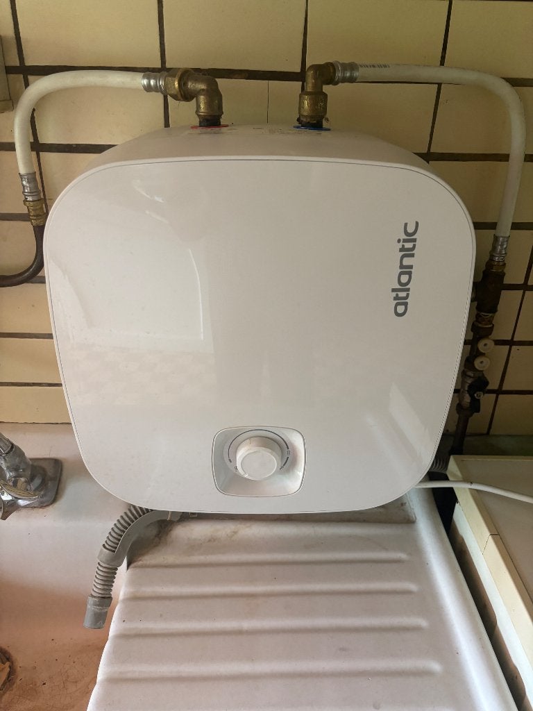 Boiler 10 L keuken, Doe-het-zelf en Bouw, Chauffageketels en Boilers, Ophalen, Boiler, Zo goed als nieuw, Minder dan 20 liter