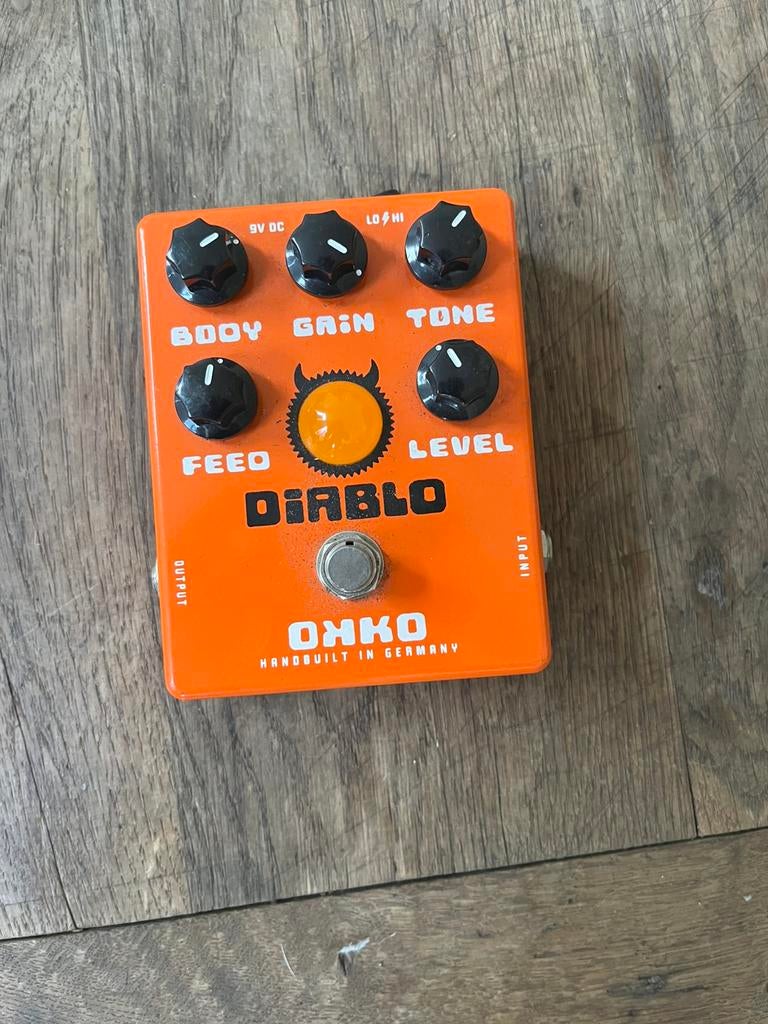 Okko Diable overdrive/distortion, Ophalen of Verzenden, Zo goed als nieuw