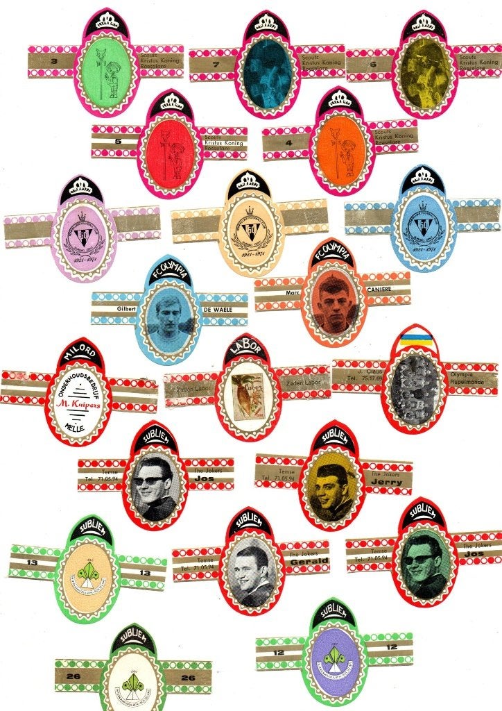 SIGARENBANDEN RECLAME BRAKMAN, Verzamelen, Ophalen of Verzenden, Zo goed als nieuw, Sigarenbandjes