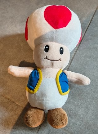Mario knuffel, Kinderen en Baby's, Speelgoed | Knuffels en Pluche, Super Mario, Ophalen, Zo goed als nieuw
