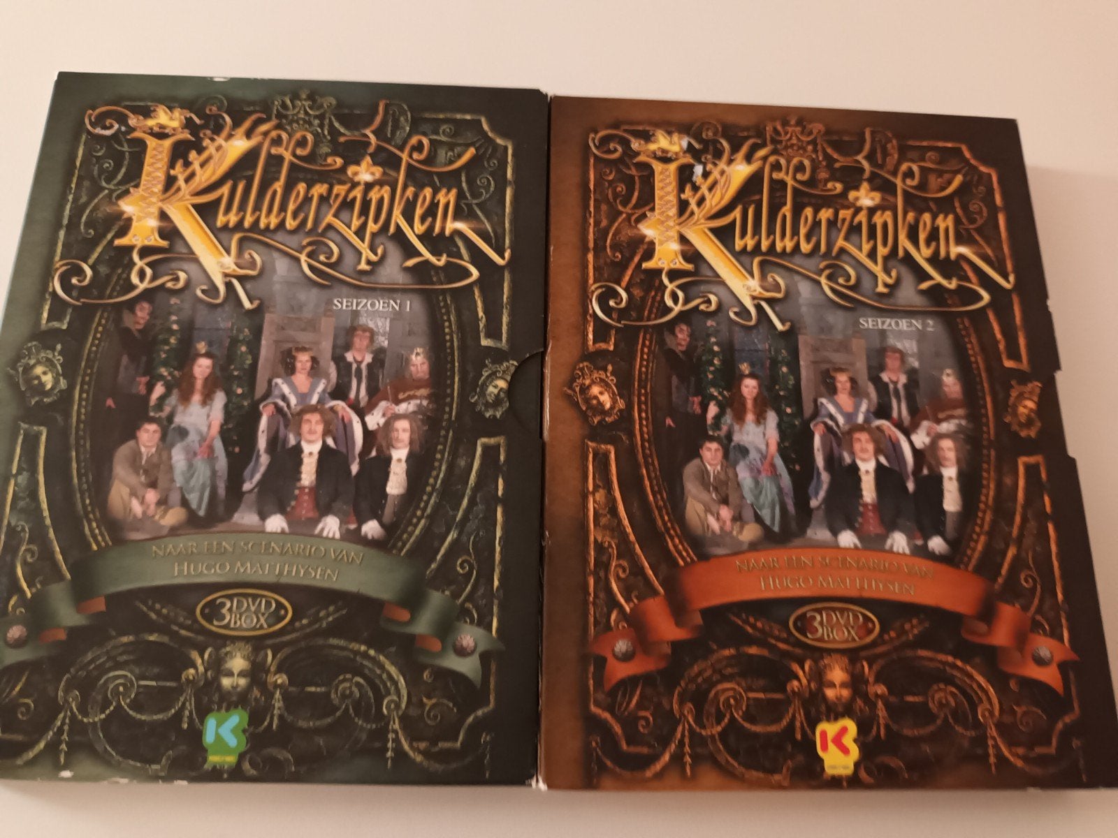 dvd complete reeks Kulderzipken, Ophalen of Verzenden, Seizoen 1