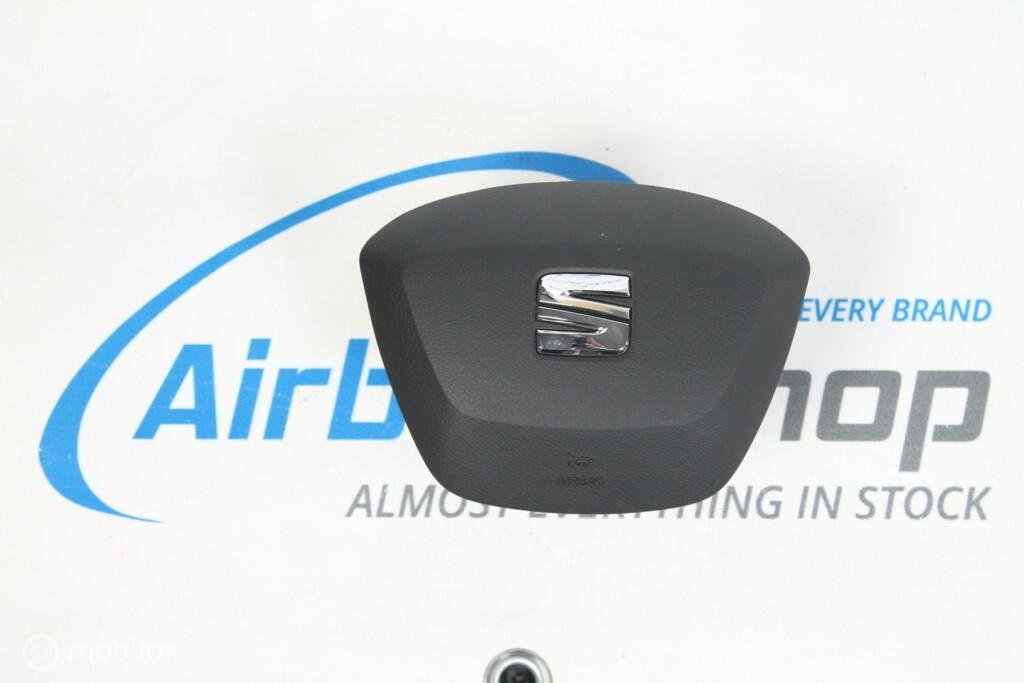 Airbag set - Dashboard grijs bruin Seat Ibiza 6J facelift, Auto-onderdelen
