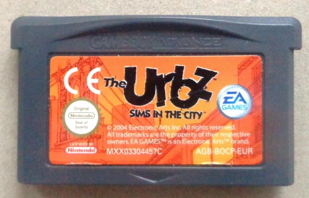 The Urbz Sims in the City voor de Gameboy Advance, Enlèvement ou Envoi, Utilisé