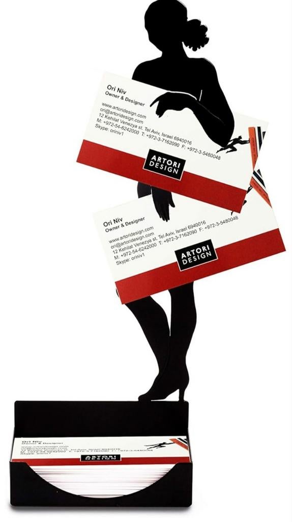 Porte carte visite pour 2 cartes
ARTORI DESIGN, Enlèvement