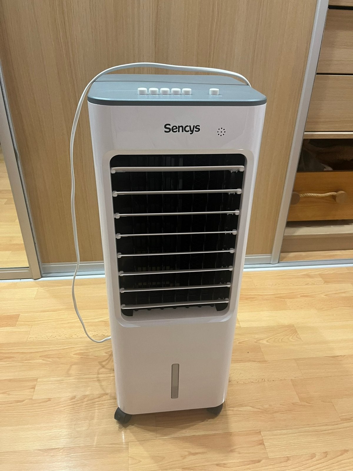 Sencys aircooler, Ophalen, Zo goed als nieuw, Ventileren, Staande ventilator