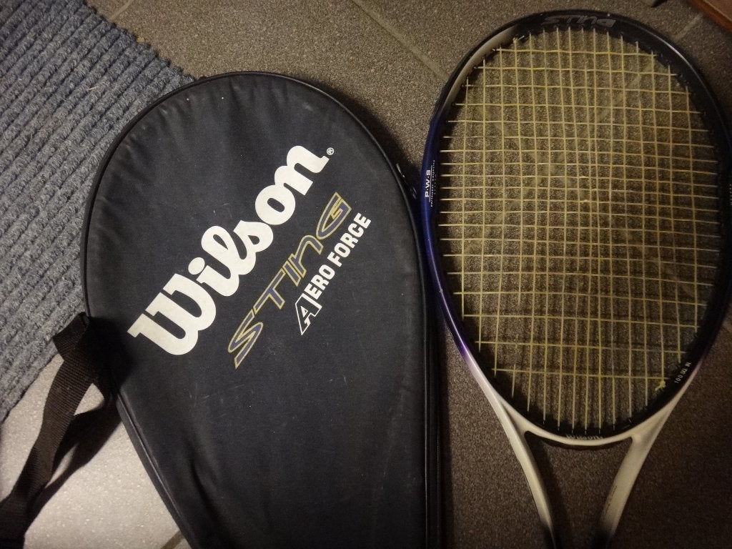 Raquettes de tennis et skis, Enlèvement, Utilisé, Raquette, Wilson