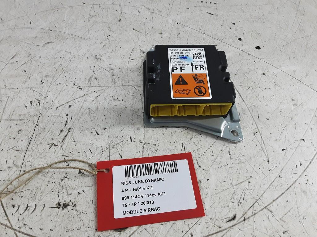 COMPUTER AIRBAG Nissan Juke (F16) (01-2019/-) (988206PF0A), Auto-onderdelen, Gebruikt, Mevr. I. Hauben, Rue de l'Espoir 34 34
4030  GRIVEGNÉE, BE
