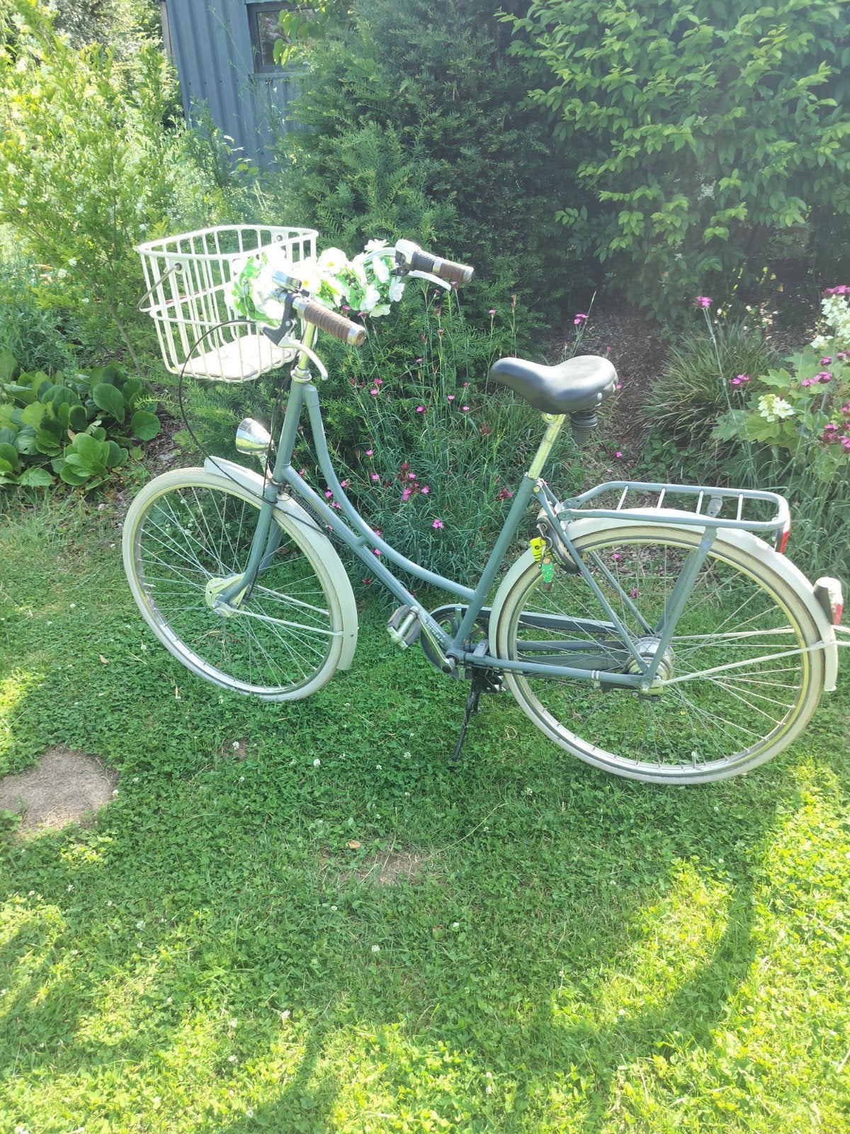 Achille damesfiets, Fietsen en Brommers, Ophalen, Gebruikt, Trommelrem, Versnellingen