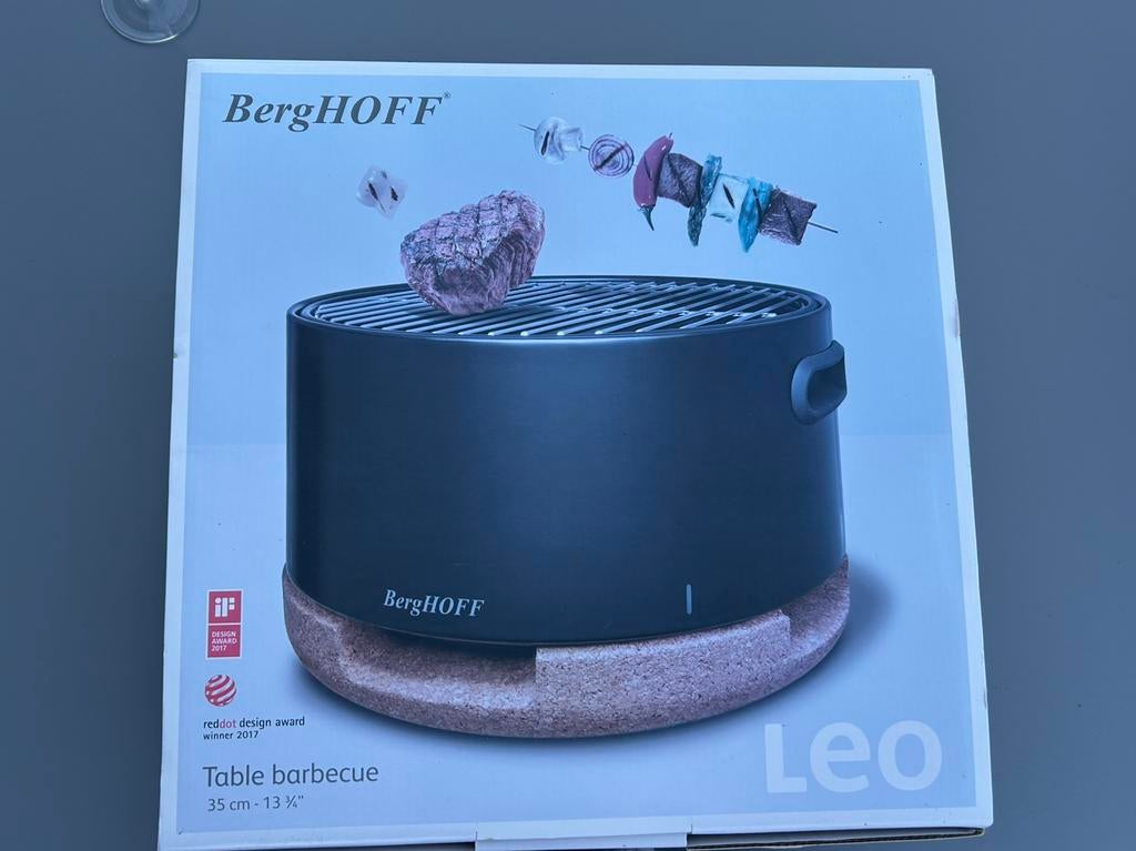 Berghoff Tafelgrill Leo zwart, Ophalen, Nieuw