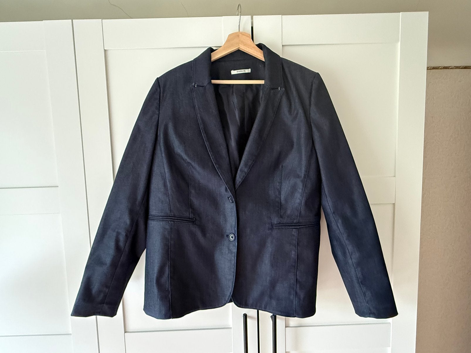 Jeansblazer Devernois, Enlèvement, Comme neuf, Taille 46/48 (XL) ou plus grande