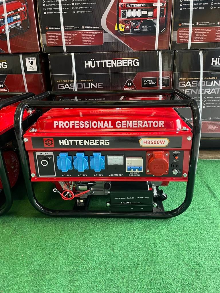 Nieuwe Huttenberg H8500w  aggregaten met elektrische start, Ophalen, Nieuw