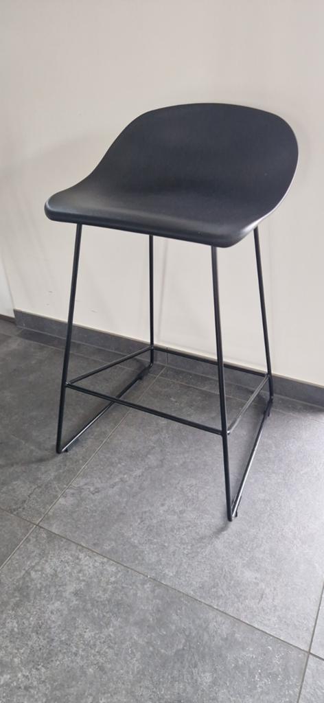 Tabouret, 1 tabouret, Avec repose-pieds, Synthétique, Comme neuf