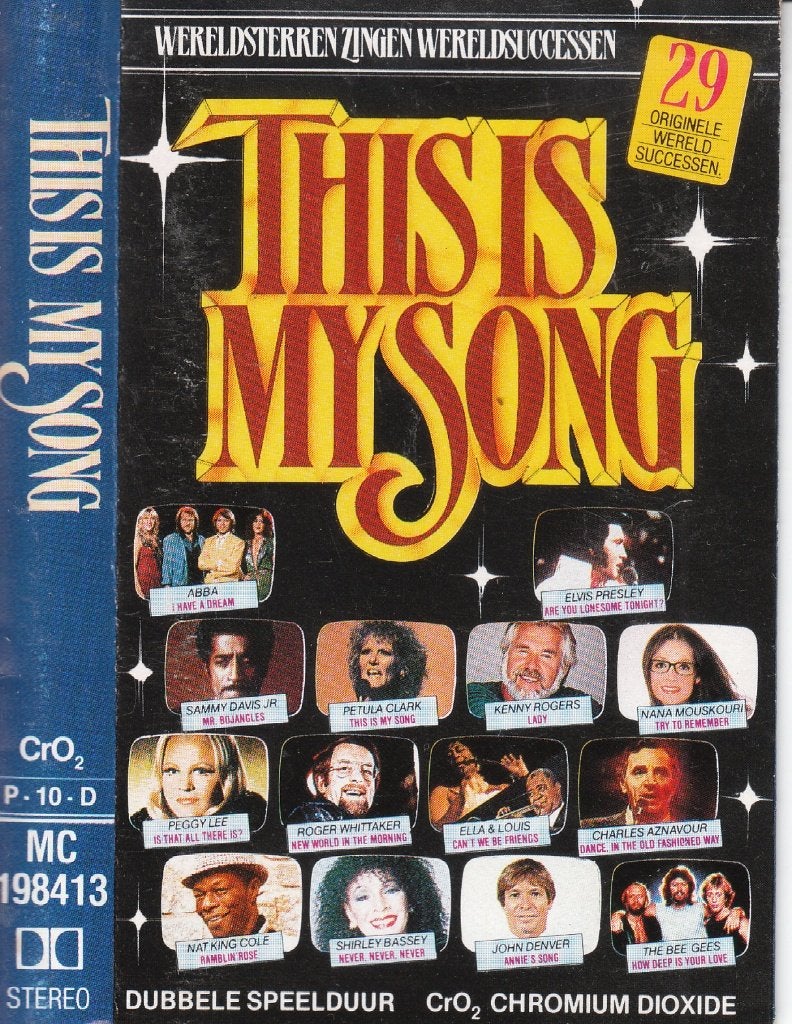 29 wereldsuccessen op this is my song, CD & DVD, Cassettes audio, Envoi, Pop, Originale