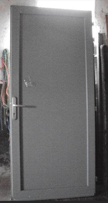 Buitendeur PVC, Ophalen, Buitendeur
