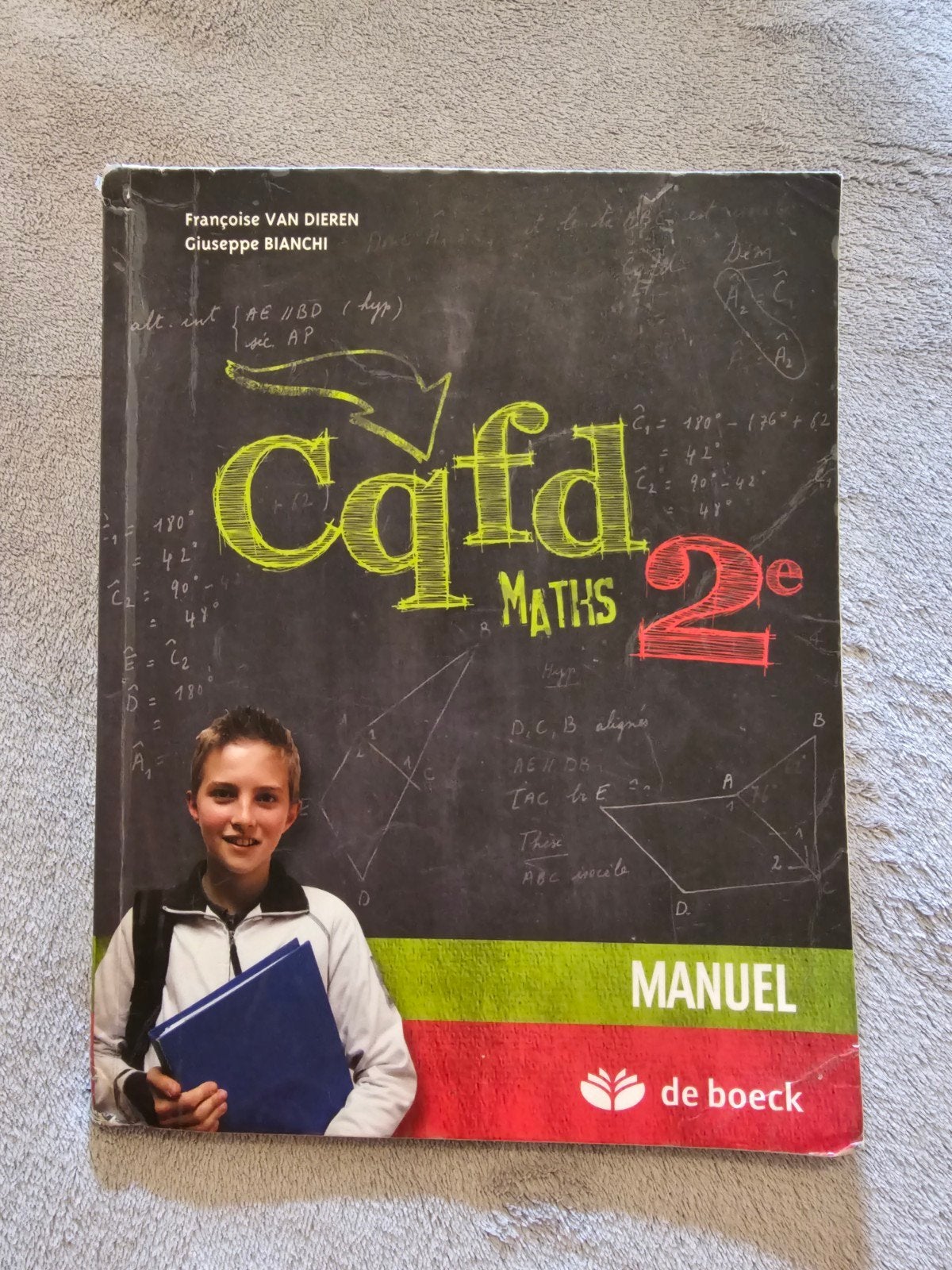 CQFD 2e MATHS, Livres, Utilisé, Secondaire, Mathématiques A, Enlèvement