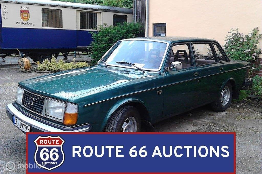 Volvo 244 GL | 1979 | Route 66 Auctions, Autos, Achat, Entreprise, Boîte manuelle, Autre carrosserie