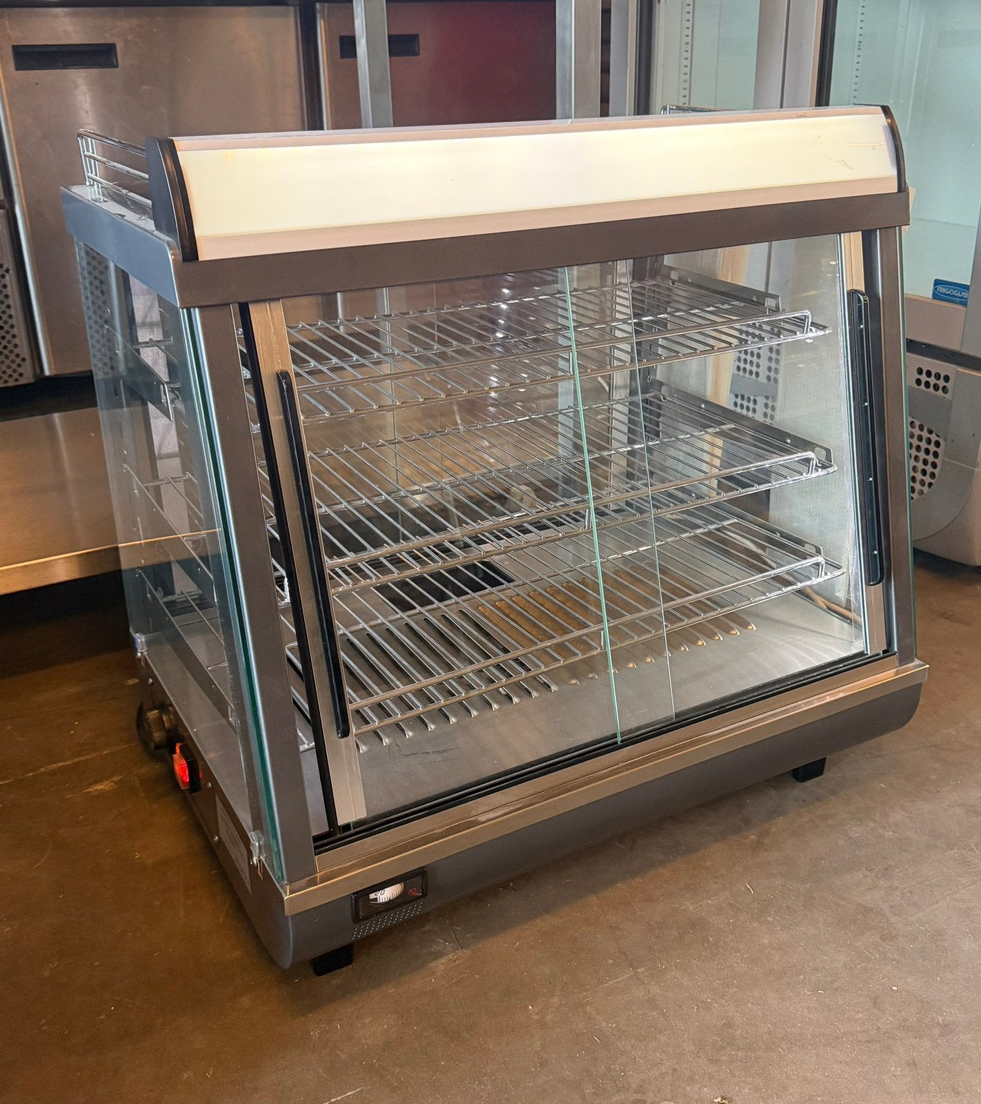 Professionele Warmhoudvitrine Maxima 96 Liter  Hot Display, Enlèvement, Comme neuf