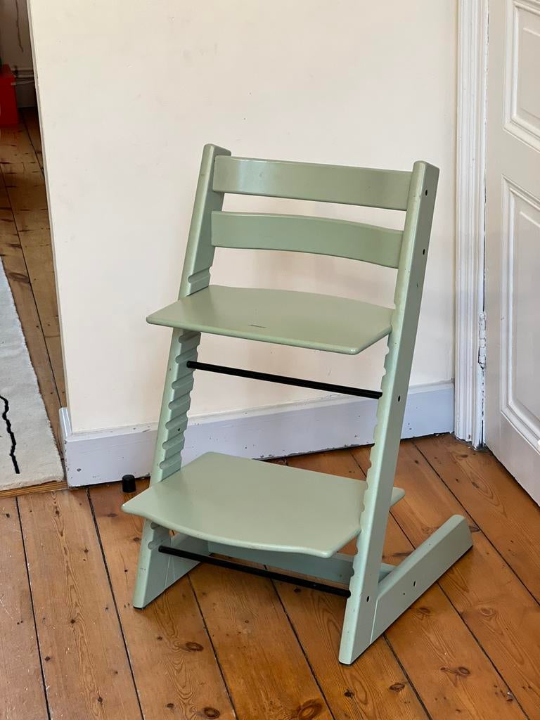 Tripp trapp stokke, Ophalen, Zo goed als nieuw, Meegroeistoel