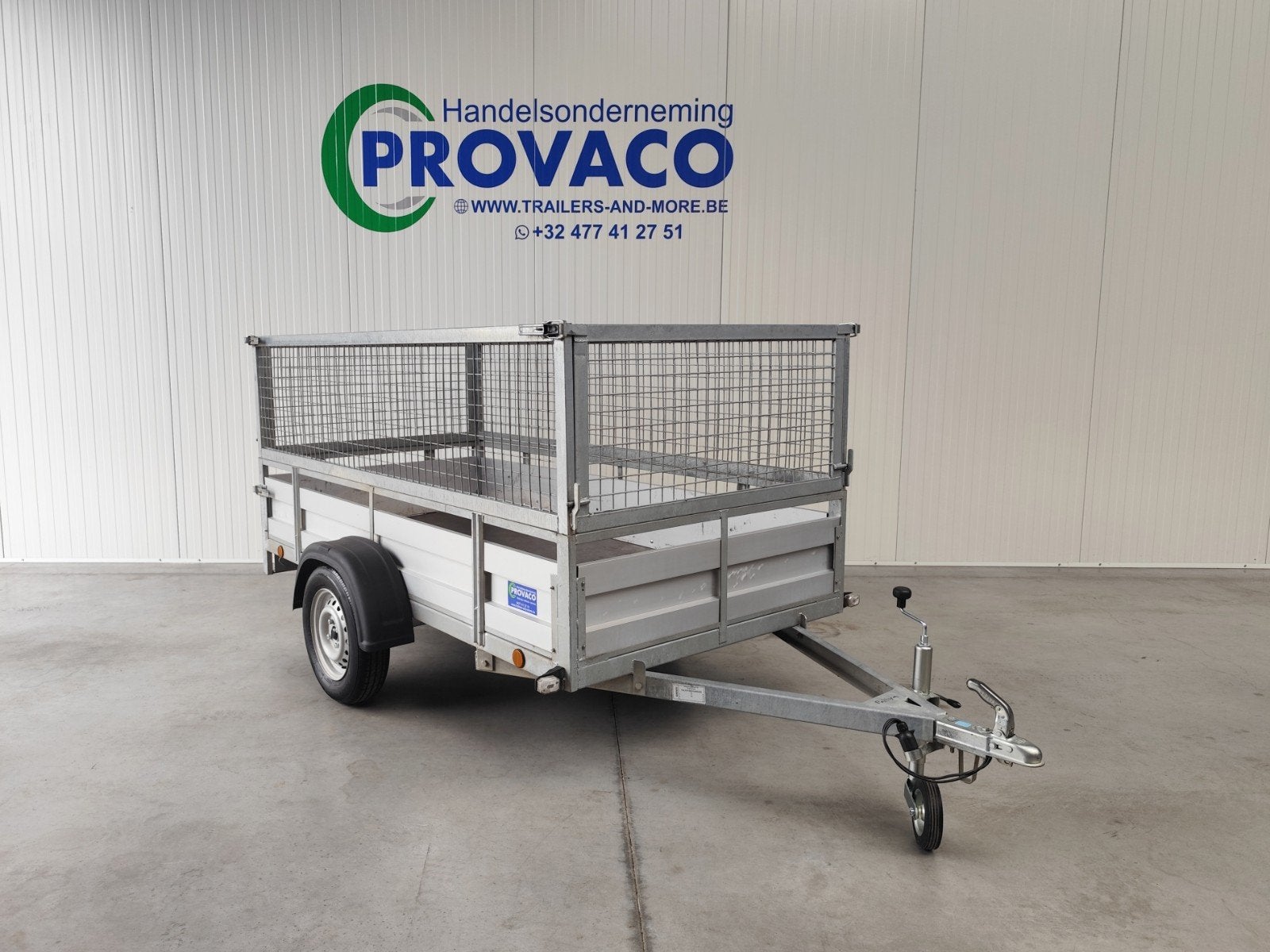 aanhangwagen kerenzo 750kg • keuringsvrij • loofrekken, Enlèvement