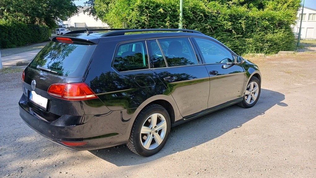 Vw Golf 7 Variant 1.4Tsi 122cv de 09-2013 avec 157000km, Euro 5, Achat, Noir, Break