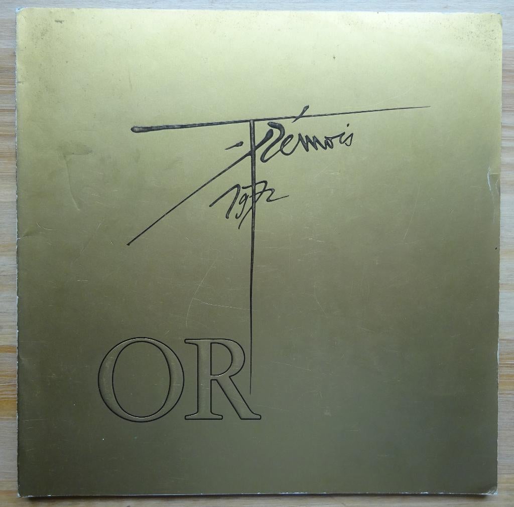 Pierre-Yves Trémois, Or 1972 ** signed, Enlèvement ou Envoi, Utilisé, Peinture et dessin