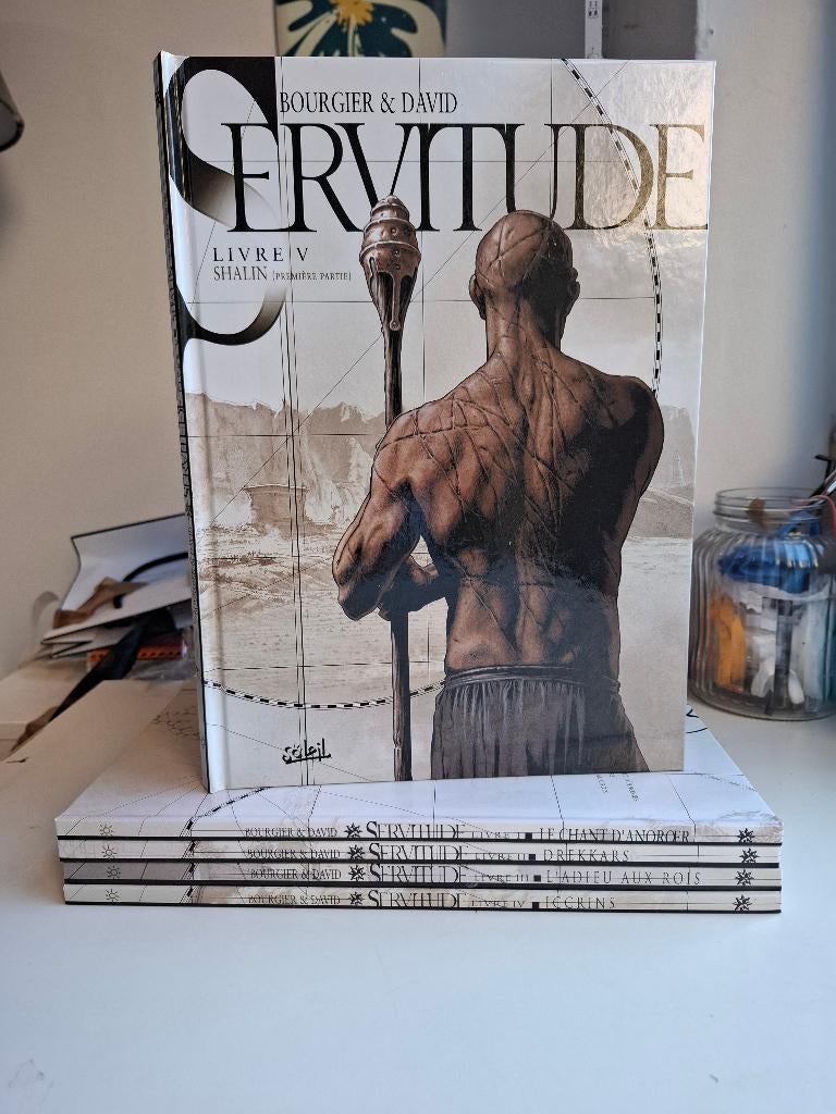 SERVITUDE TOMES 1 à 5 SOLEIL TBE EO/REED, Série complète ou Série, Enlèvement ou Envoi, Comme neuf