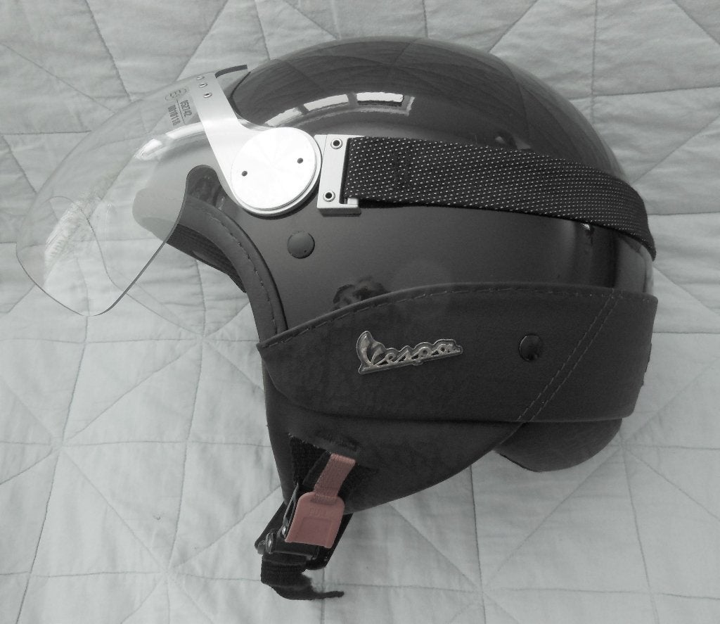 Helm vespa, Fietsen en Brommers, Ophalen of Verzenden, Zo goed als nieuw, Vespa LX