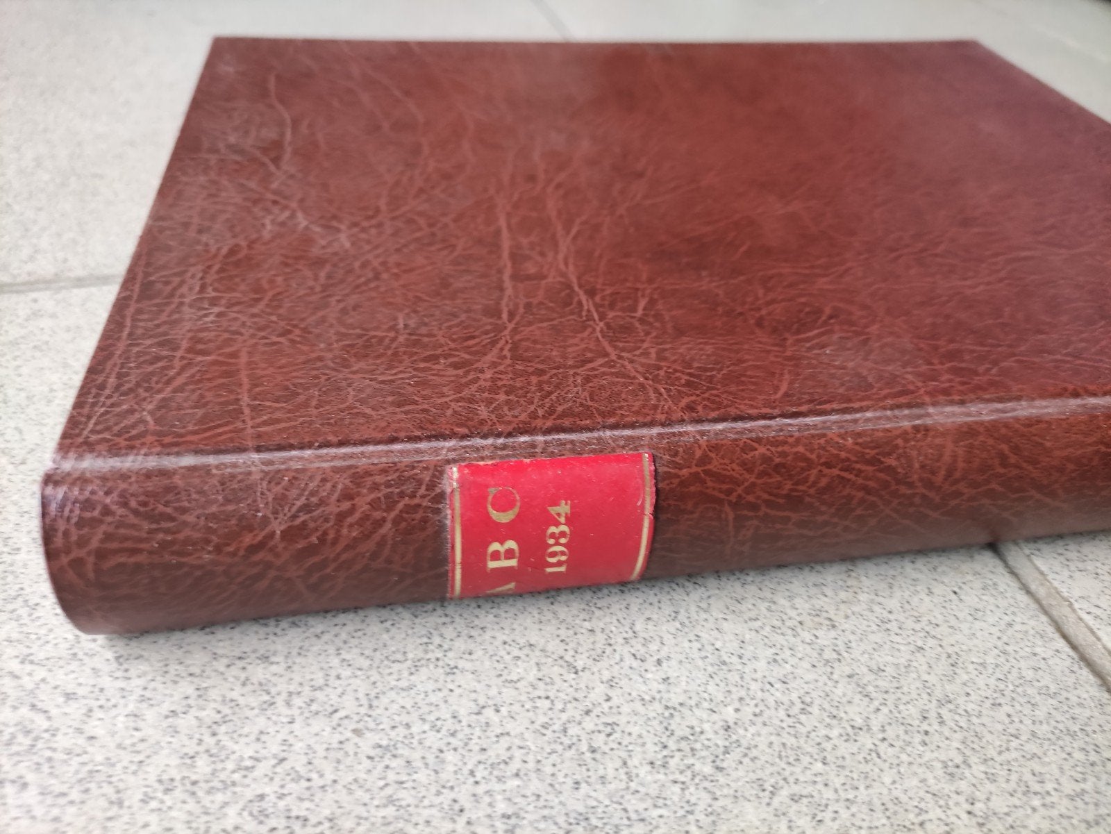 1934 : oude ABC bundeling, Enlèvement ou Envoi