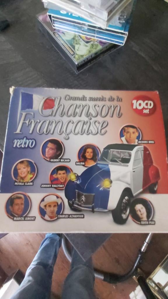 chanson francaise, Cd's en Dvd's, Ophalen