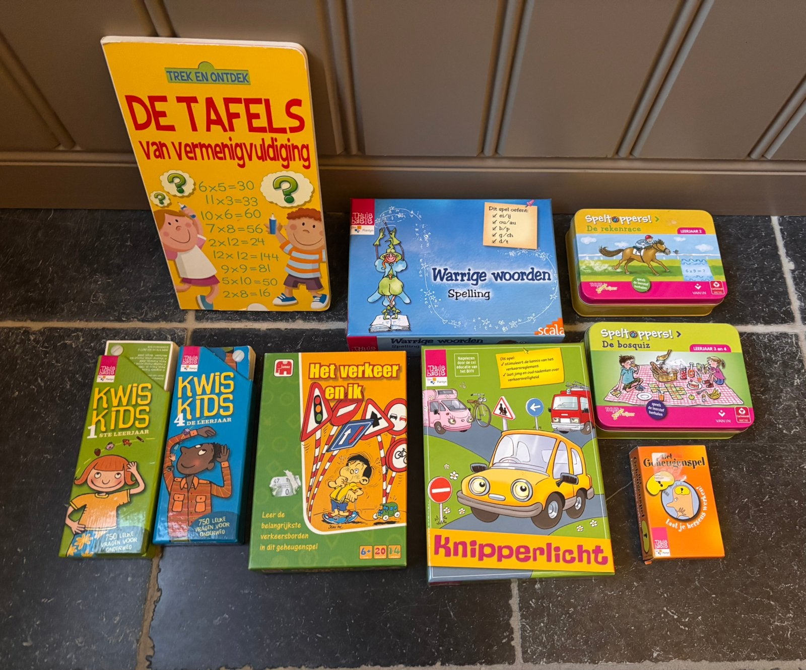 Educatieve spelletjes, Ophalen of Verzenden, Zo goed als nieuw
