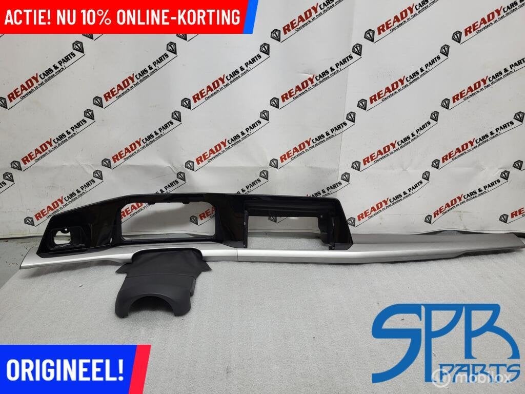 LIJST DASHBOARD hoogglans zwart FRAME zilver VW Golf 8 VIII, Auto-onderdelen, Interieur en Bekleding, Volkswagen, Nieuw, Ophalen of Verzenden