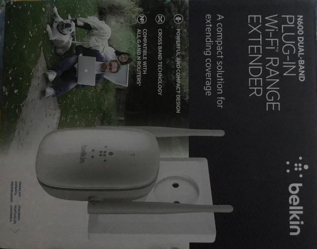 Plug-in wifi Range extention, Ophalen, Zo goed als nieuw