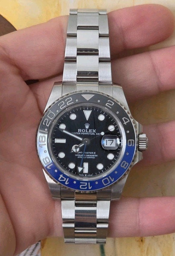 Rolex GMT-Master II | Réf : 126710BLNR, Bijoux, Sacs & Beauté, Montre-bracelet, Rolex, Enlèvement, Acier