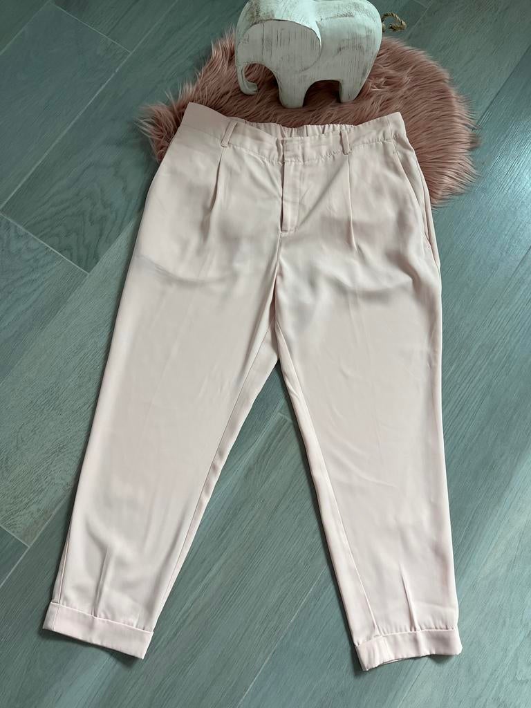 Lichtroze broek, Kleding | Dames, Ophalen of Verzenden, Zo goed als nieuw, Maat 38/40 (M)